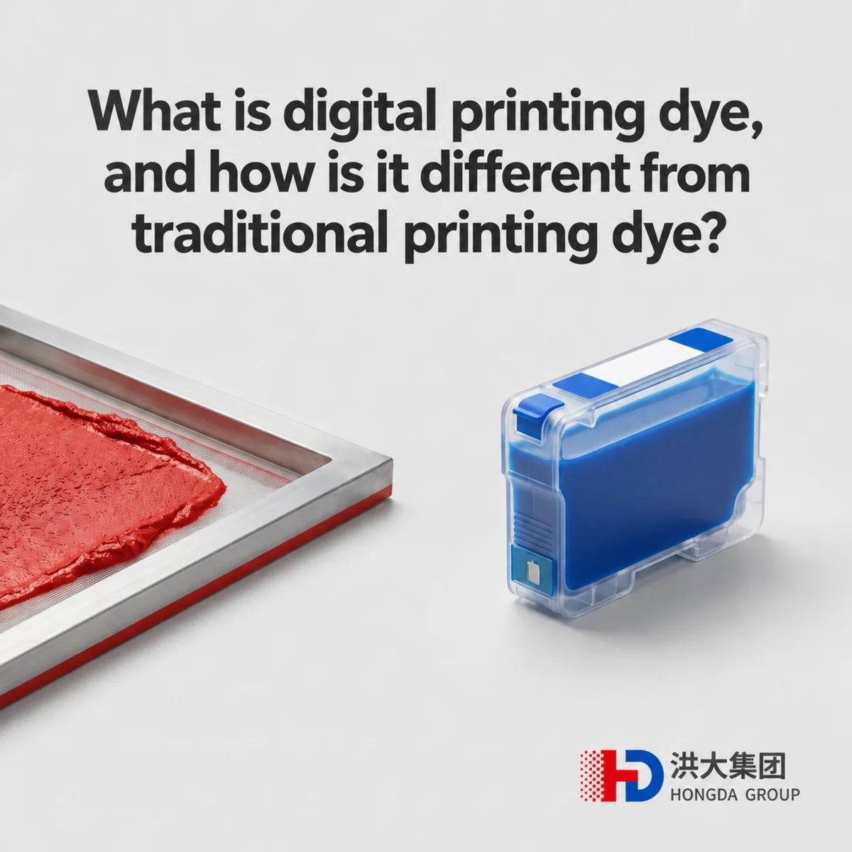 ¿Qué son los colorantes para estampación digital y en qué se diferencian de los tradicionales?