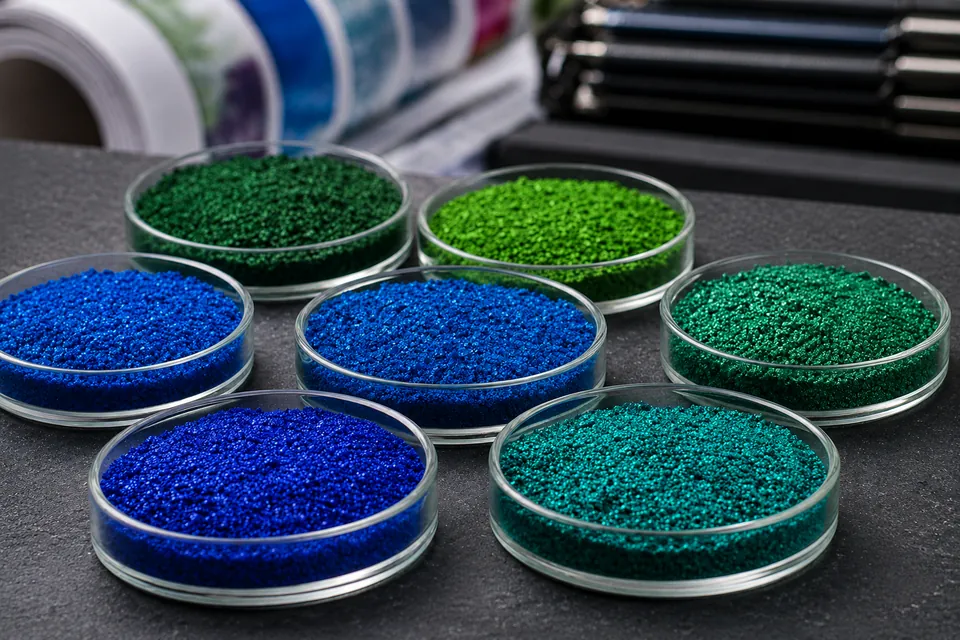 Azul e verde ftalocianina