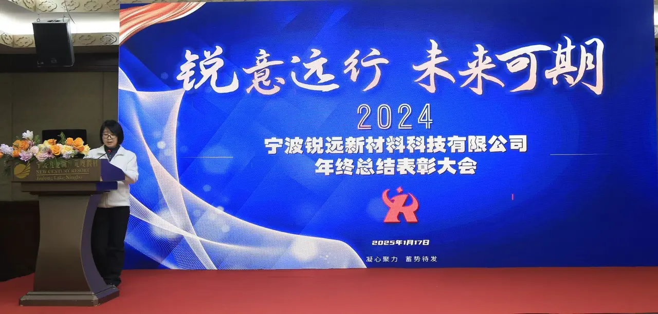 Ningbo Reayoung fecha 2024 com balanço e premiação sob o lema "Avançar com propósito"
