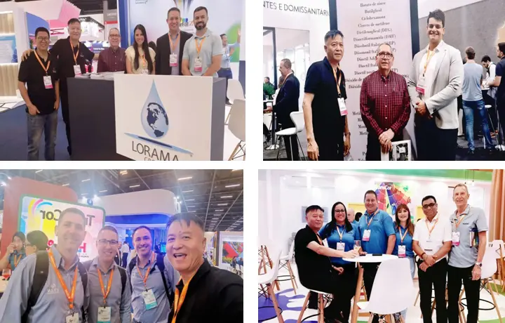 Ningbo Hongda and Well-Known Companies Such as Biochem Travel to Brazil for Paint Exhibition