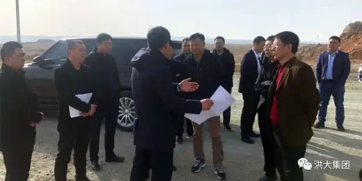 Chairman Yuan Junjie Leads Visit to the Liuchuan Industrial Park