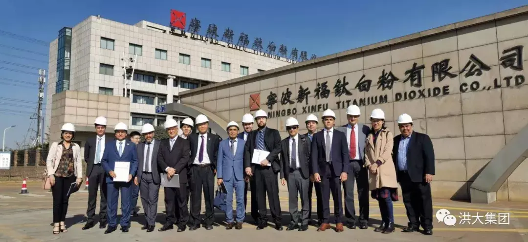 Coatings and Pigment Industry Delegates from Brazil and Other Belt and Road Countries Visit the Ningbo Petrochemical Economic and Technological Development Zone