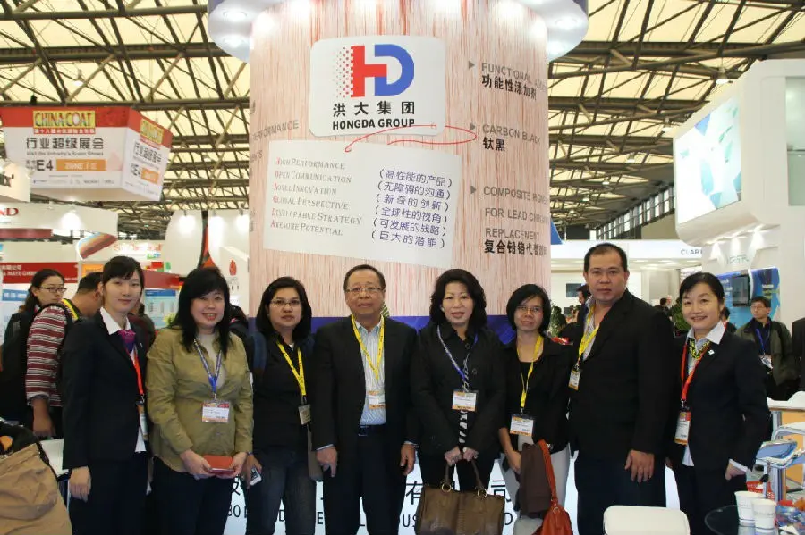 Hongda menarik perhatian media industri di China Coating Show 2013
