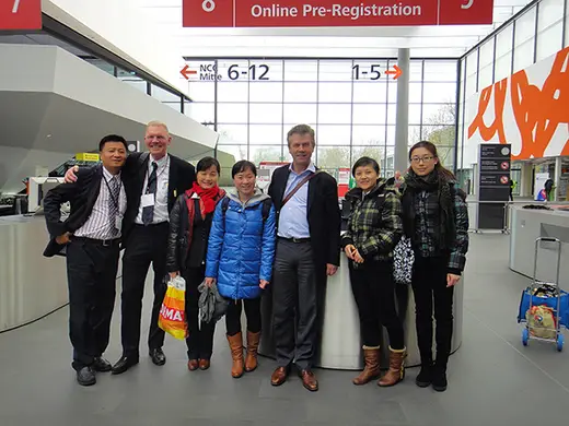 A Successful Showing at the European Coatings Show 2013