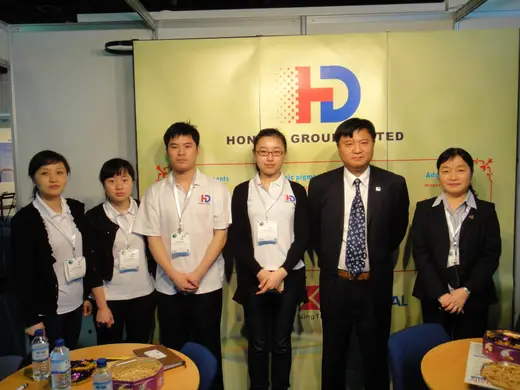 A Successful Show for Hongda at Middle East Coatings Show 2012