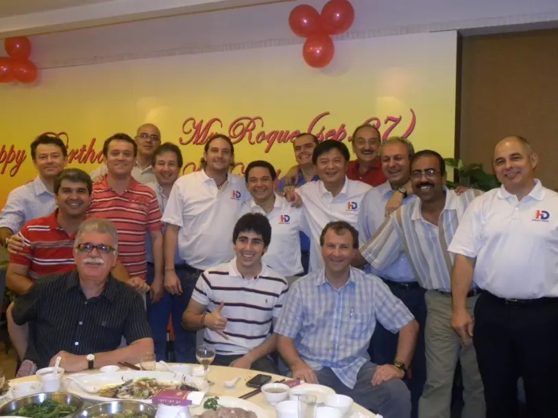 Hongda Reception at the Guangzhou Coating Show